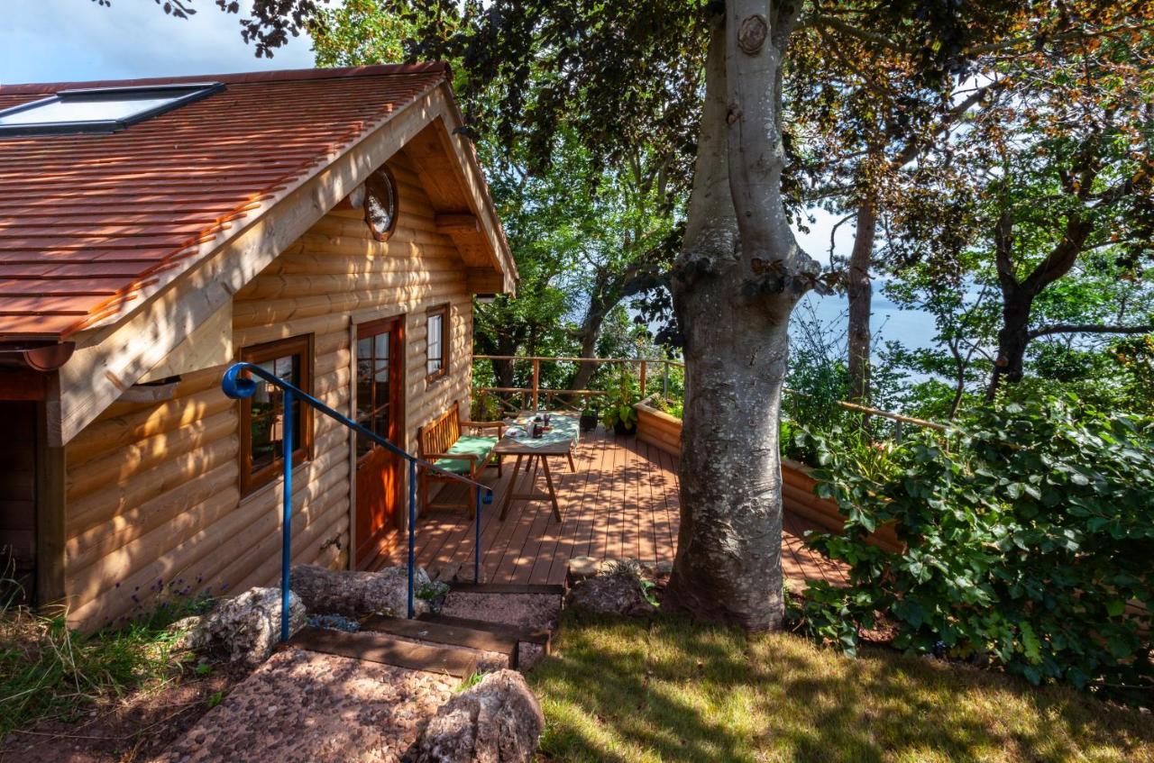 Porthole Log Cabin Майнхед Экстерьер фото